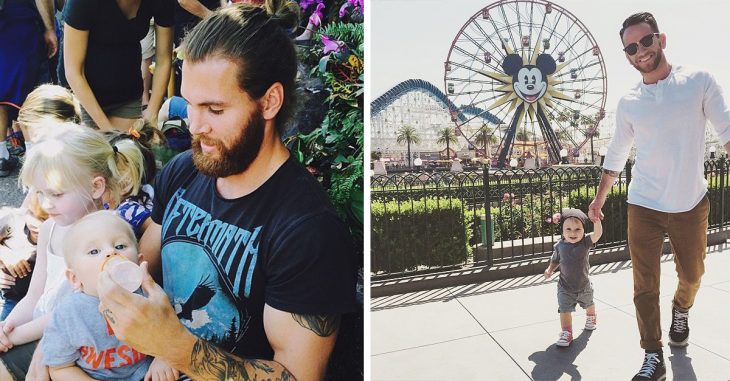 imágenes de la cuenta de Instagram de los papás más guapos de Disney