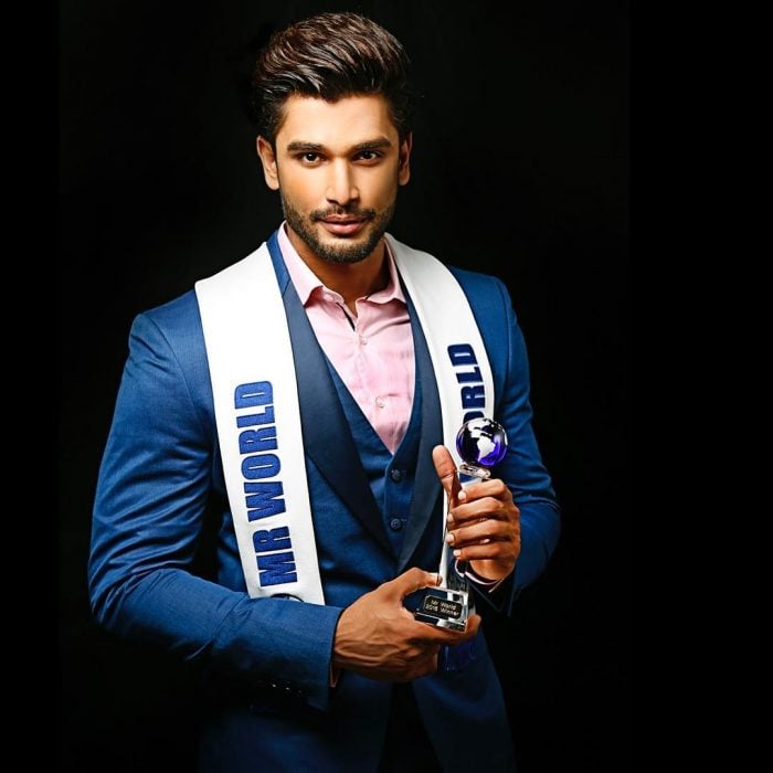 Rohit Khandelwal de la India ganador del concurso Mr. World 2016 