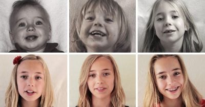 Un papá filmó a su hija cada semana durante 14 años; ¡El resultado es totalmente impresionante!