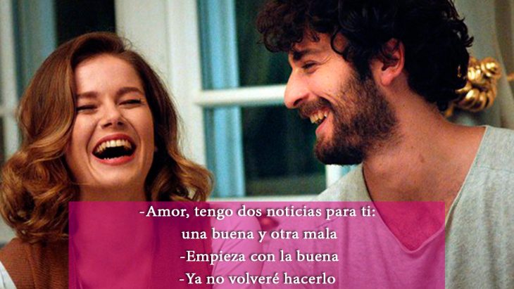 Frases divertidas que las parejas se dicen 