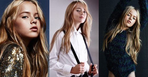 Kristina Pimenova, "la niña más bonita del mundo" sigue disfrutando de la fama y de las pasarela