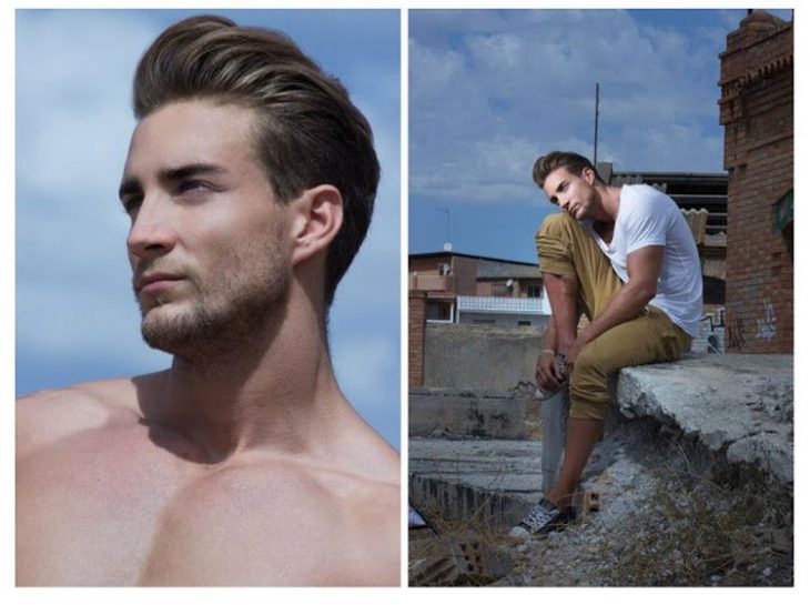 Ginecólogo Manuel Rico posando para una sesión de fotos