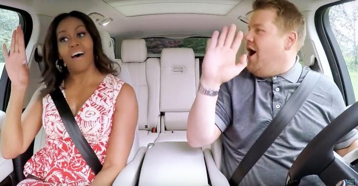 Mira cómo canta y rapea la primera dama Michelle Obama en esta edición de Carpool Karaoke con James Corden