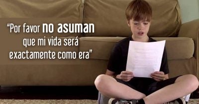 Esta es la cruda verdad confesada por un hijo de padres divorciados; ¡Te impactara!