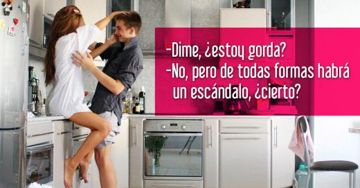 Divertidas frases que las parejas se dicen