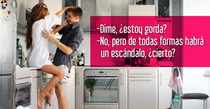 Divertidas frases que las parejas se dicen