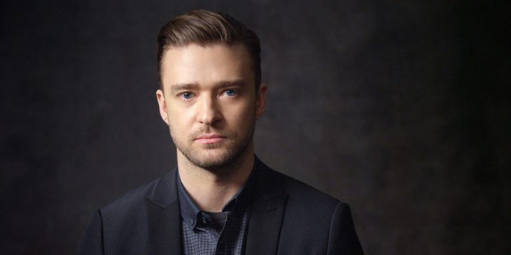 Retrato de Justin Timberlake. 