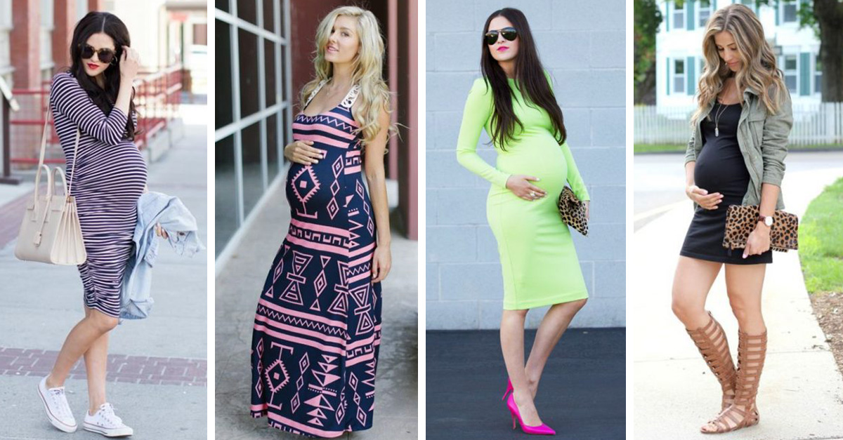 5 Ideas de vestidos para embarazadas jóvenes para estar a la moda en 2024