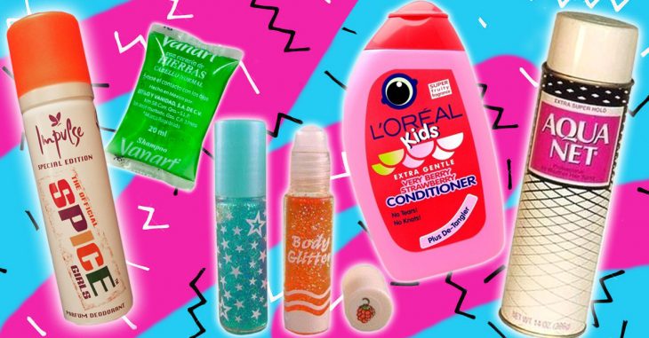 Productos de belleza que usabas en los 90