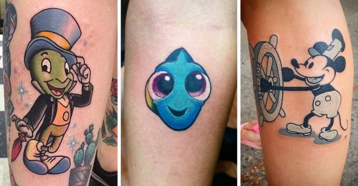20 tatuajes de Disney que hasta Walt Disney amaría