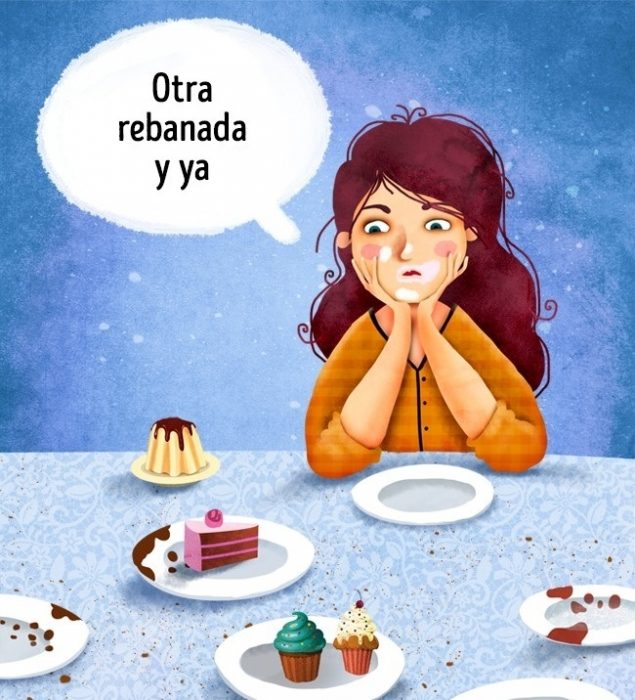 Ilustración 12 hábitos que impiden ser feliz