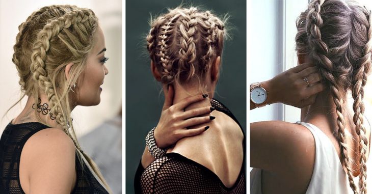 Las trenzas de boxeadora son el peinado que está de moda