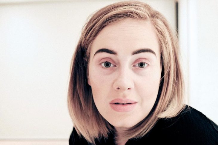 Adele sin maquillaje