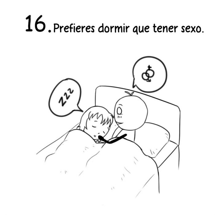 Comic de cosas que sólo los nuevos padres entienden. padres durmiendo 