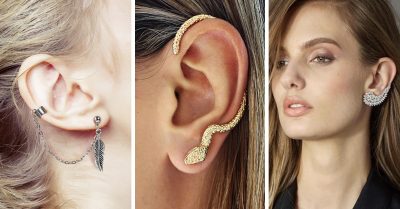 ¿Quieres un look audaz? ¡Los Ear cuffs se convertirán en tus accesorios favoritos!