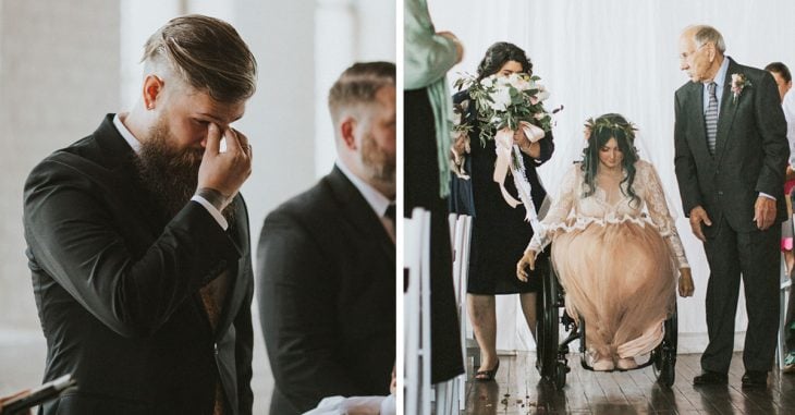 Esta mujer sorprendió a sus invitados el día de su boda
