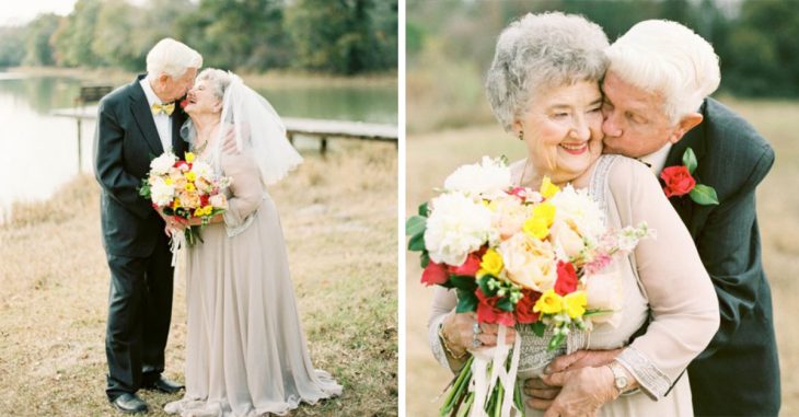 La sesión fotográfica de estos abuelos te hará creer en el amor.