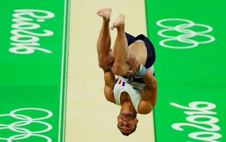 gimnasta francés salto olimpiadas 2016