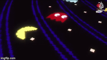 GIF Pacman Video de Tokio 2020 