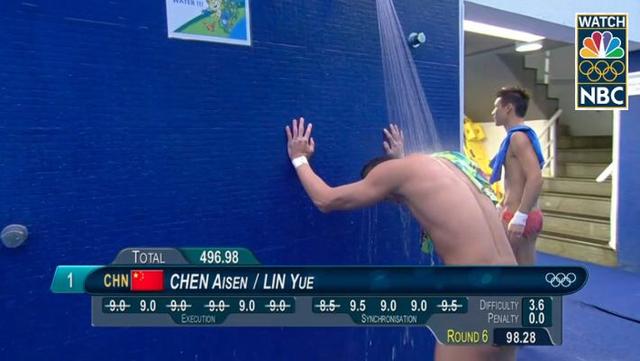 nadador olímpico