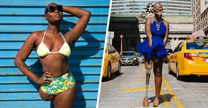 La historia de esta blogger de belleza sin una pierna es totalmente inspiradora