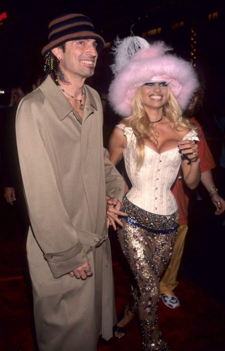 Tommy Lee y Pamela Anderson en premios MTV