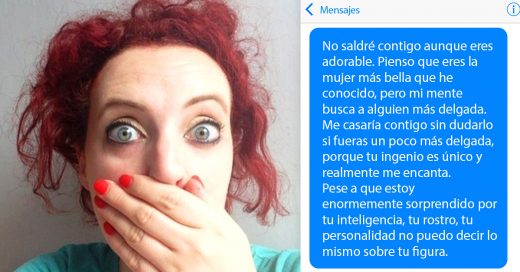 Mujer responde increíblemente a su cita Tinder por llamarla gorda