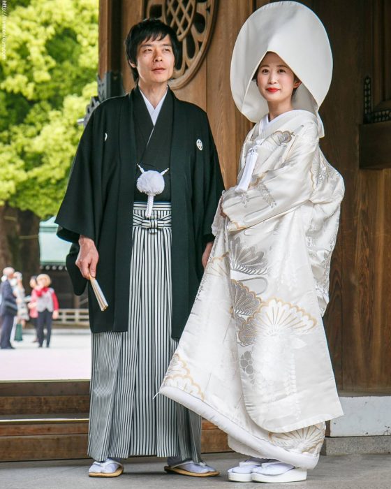 Boda típica de japón 