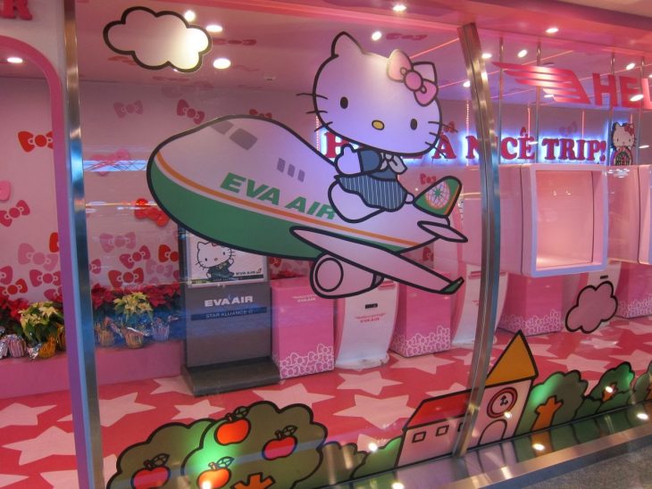 sala espera Hello Kitty