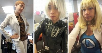 Esta chica fue acusada por no seguir un código de vestimenta apropiado, así que reaccionó de esta forma