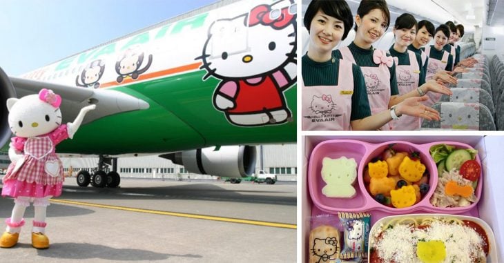Un sueño hecho realidad: conoce el nuevo avión de Hello Kitty