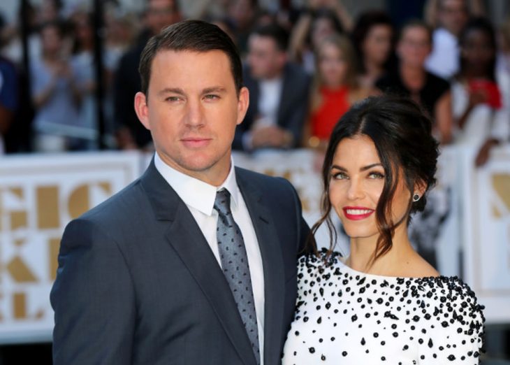 Channing Tatum y su esposa 