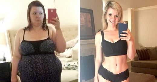 Ella perdió 68 kilos con trabajo duro y un gran esfuerzo