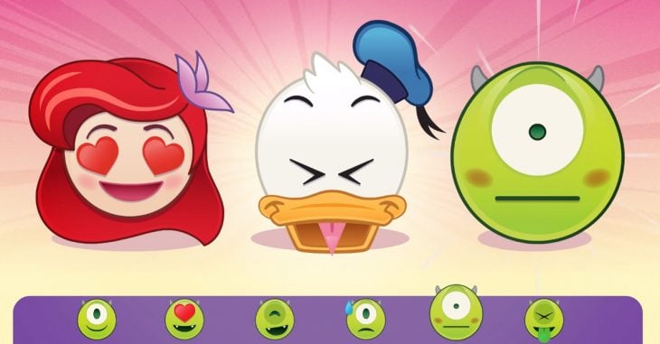 Disney lanza 400 emojis de sus personajes principales