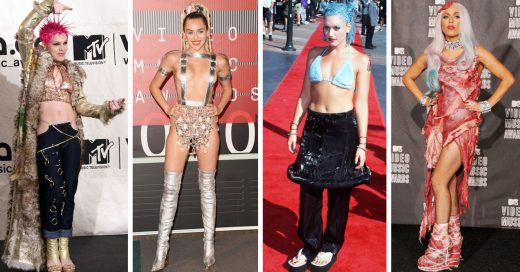 Los atuendos más extravagantes y raros de los VMA de MTV