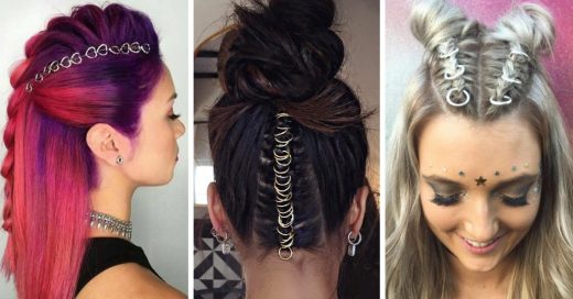 20 peinados para presumir con la tendencia de anillos para el cabello