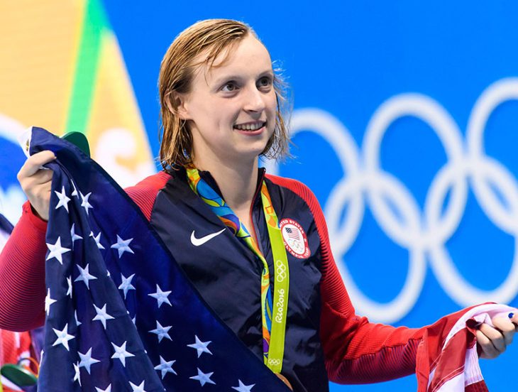 Campeona de natación. 