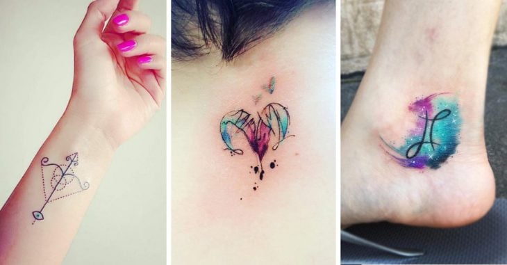 Hermosos tatuajes que representan de una forma perfecta tu signo zodiacal