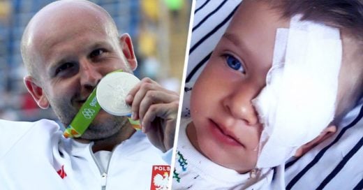 Este atleta piensa subastar su medalla de plata para darle un valor más grande: el de salvar la vida de un niño con cáncer