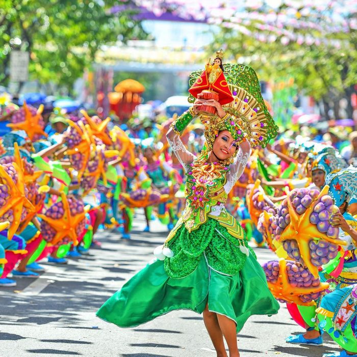 Importante carnaval en el mundo. 