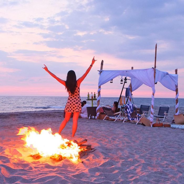 Chica en la playa. 