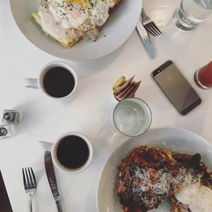 Desayuno para dos. 