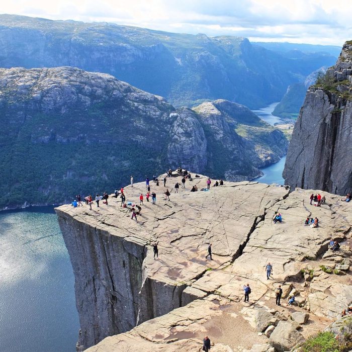 De paseo en Noruega. 