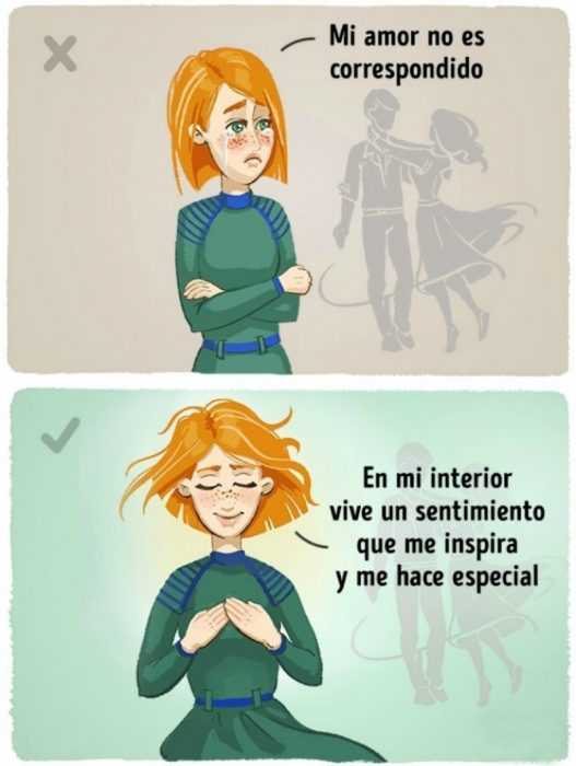 ilustración de mujer pelirroja 