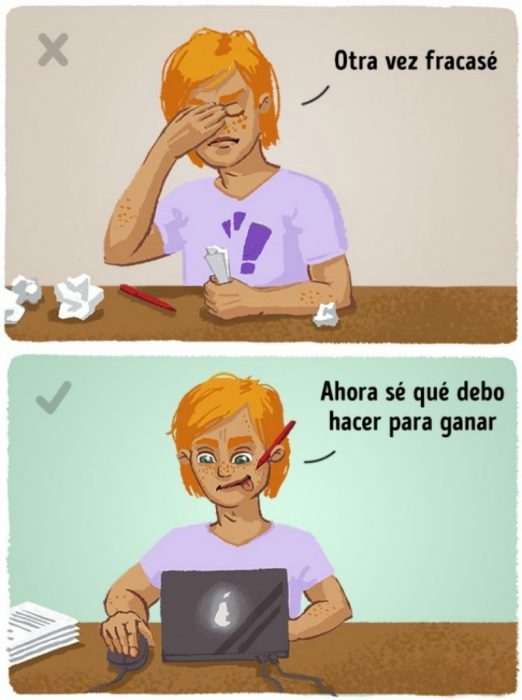 ilustracion de hombre en la mesa estudiando 