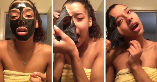 Adolescente se vuelve viral al quitarse mascarilla en vídeo de la manera más graciosa