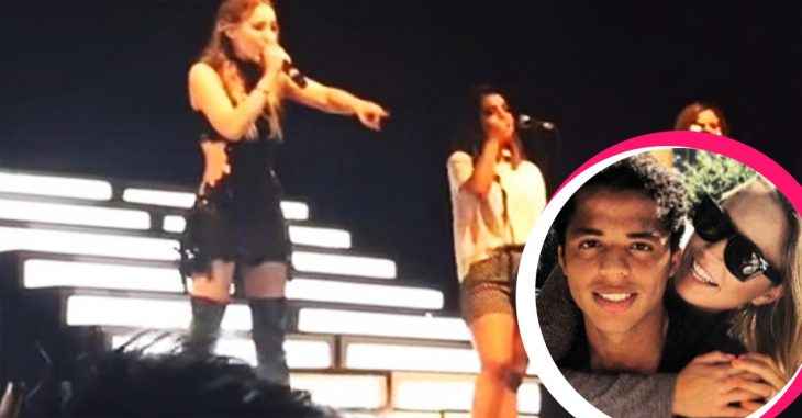 Belinda, 'La chica escándalos' corrió a una fan de su concierto y ahora ya sabemos quién es