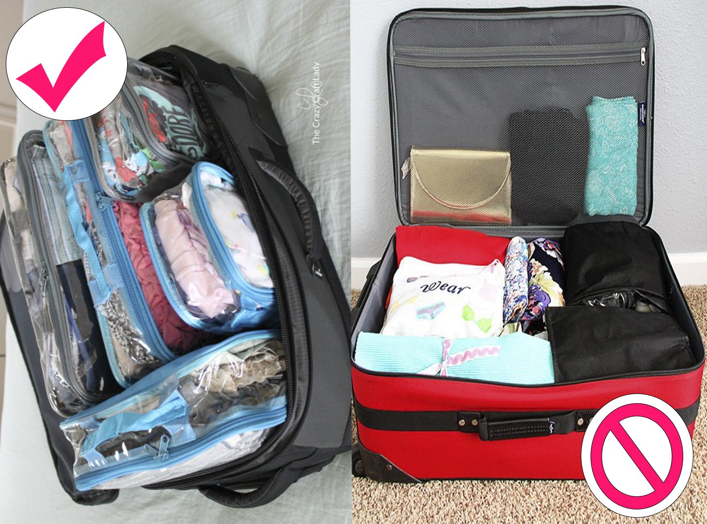 detergente Fuera Puede ser ignorado 10 Formas en las que puedes empacar tu maleta sencillamente