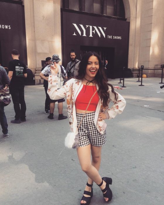 chica en Nueva York