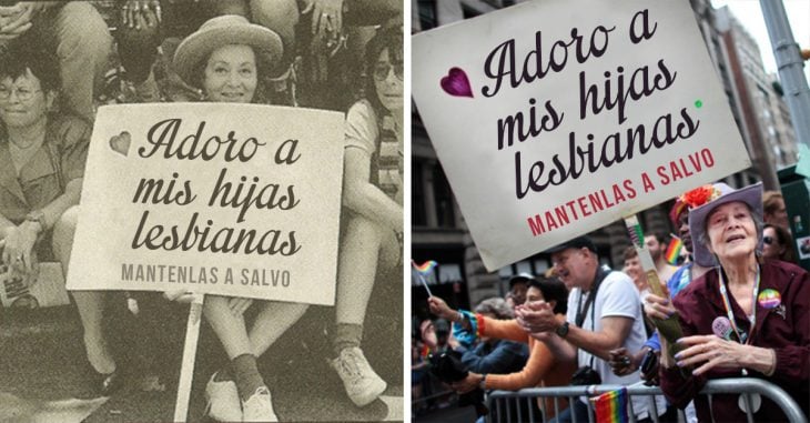 Mujer de 92 años tiene 30 años marchando por el orgullo gay con el mismo letrero